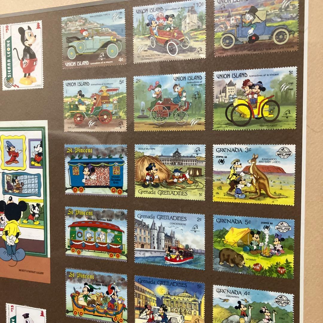 ミッキー・マウス 切手セット