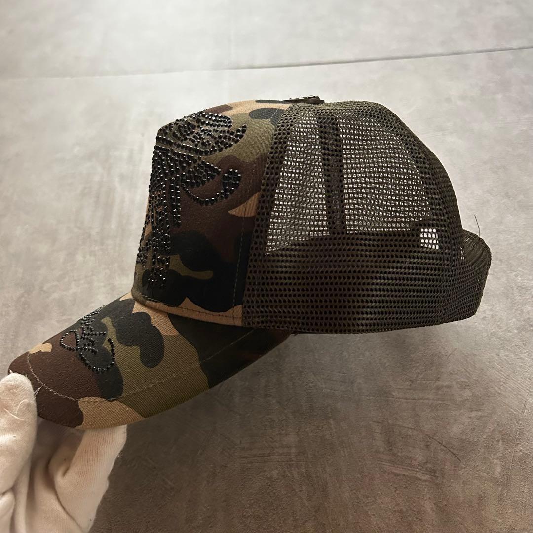 帽子 ed hardy grunge mesh cap y2k camouflage