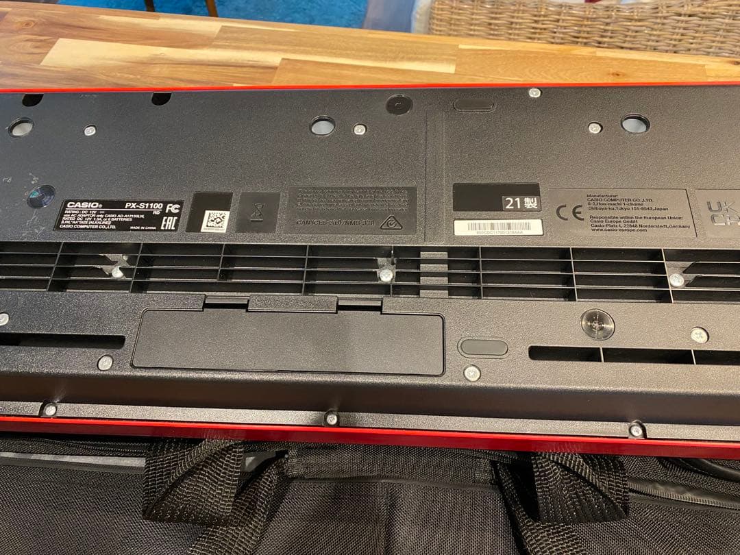 CASIO Privia PX-S1100RD（レッド）88鍵盤