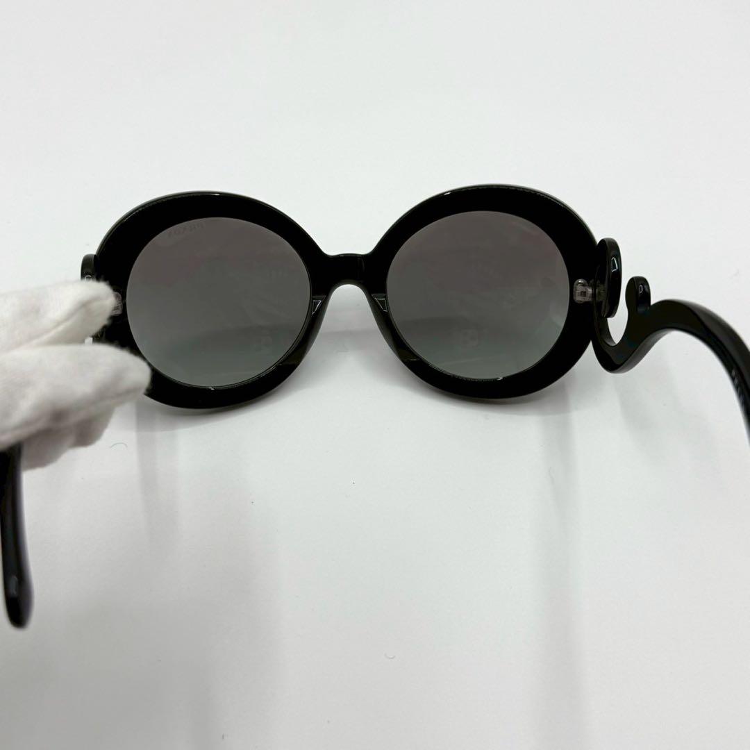 【廃盤品】プラダ バタフライ ミニマルバロック サングラス 黒 カラーレンズ