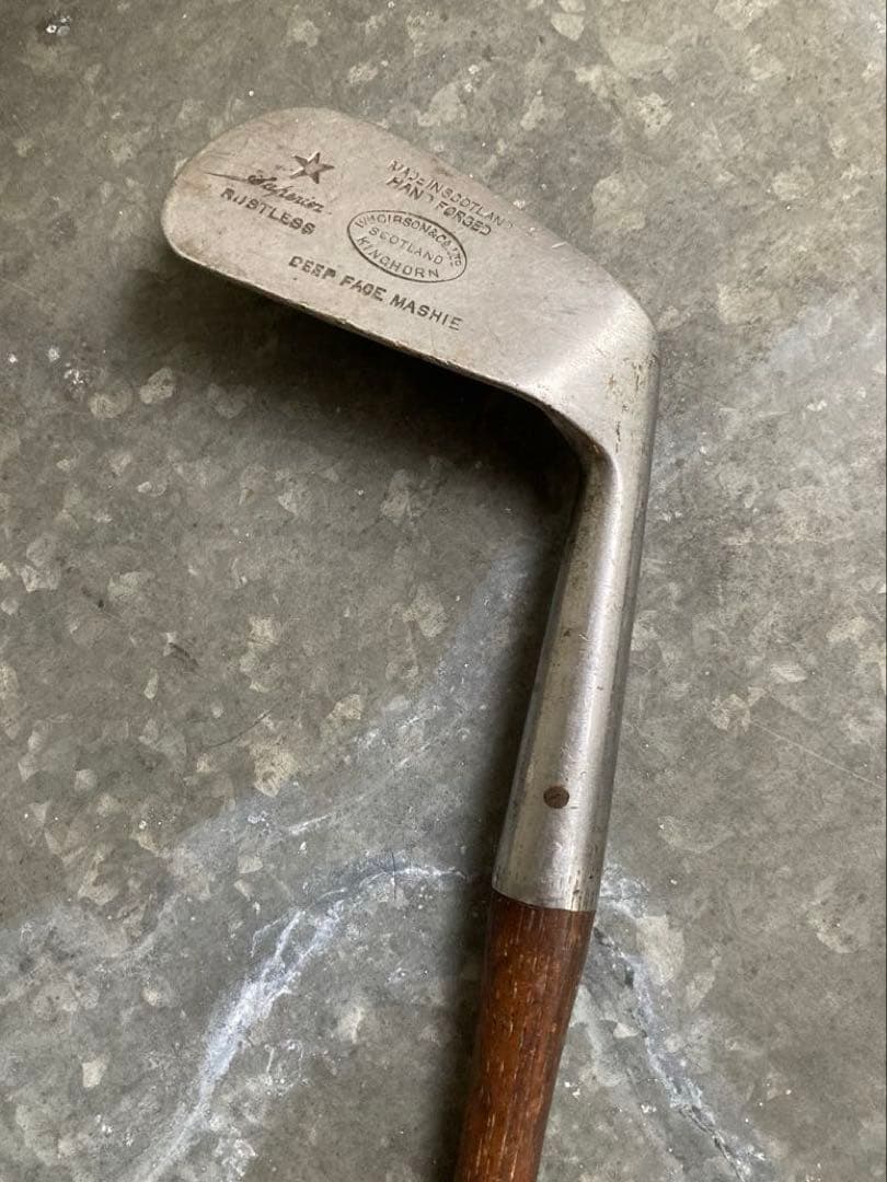 アンティーク　ゴルフクラブ　GIBSON SUPERSTAR ヒッコリー　4本