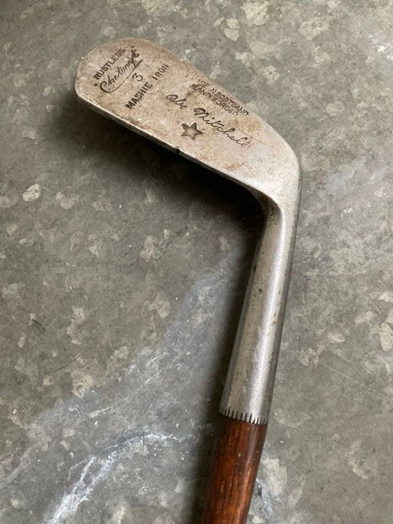 アンティーク　ゴルフクラブ　GIBSON SUPERSTAR ヒッコリー　4本