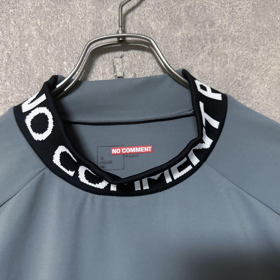NO COMMENT PARIS ノーコメントパリ モックネック 長袖 シャツ