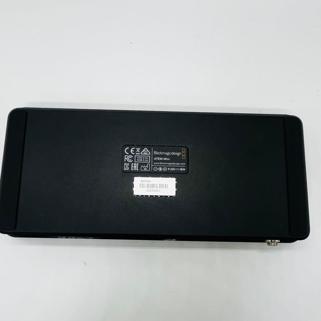 ブラックマジックデザイン　ライブプロダクションスイッチャー ATEM Mini