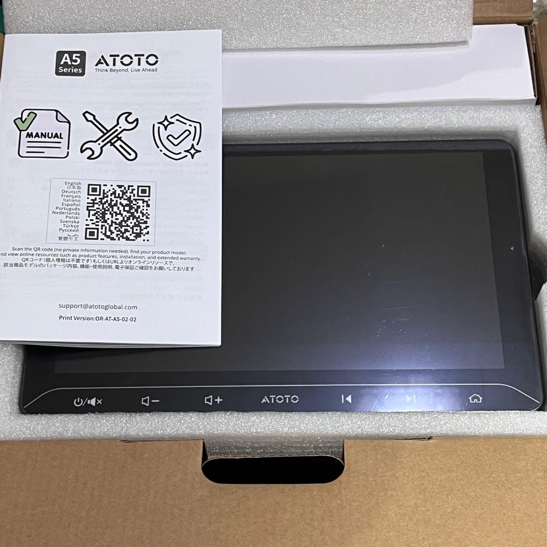 ATOTO A5L 10.1インチAndroidカーナビ ディスプレイオーディオ
