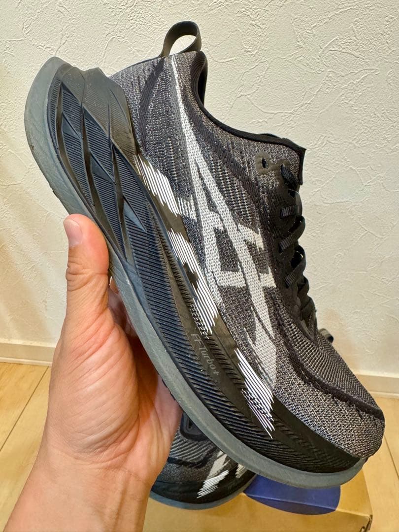 アシックス スーパーブラスト2 26cm 黒 元箱付き 美品