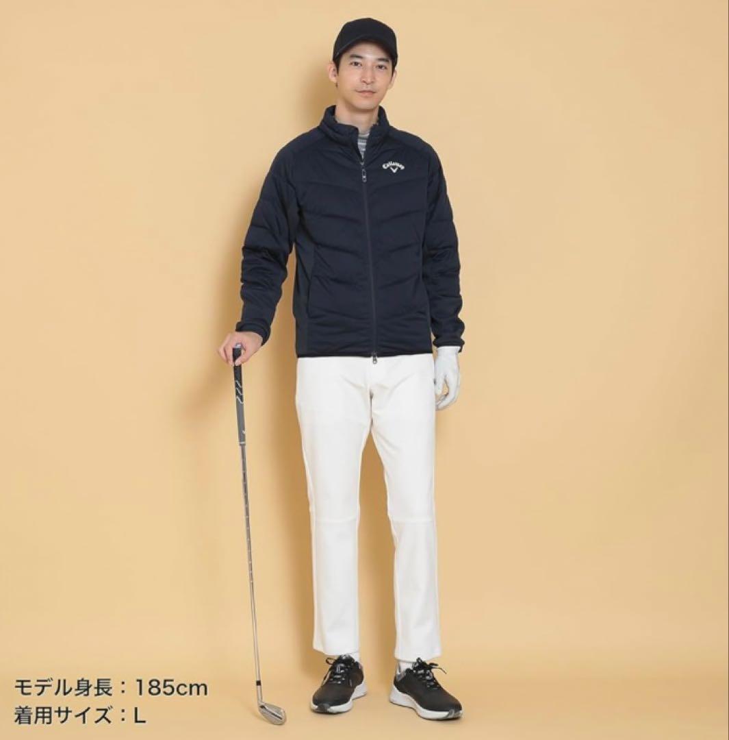 キャロウェイ メンズ 中綿 フリース ハイブリッド ブルゾン 未使用タグ付 M