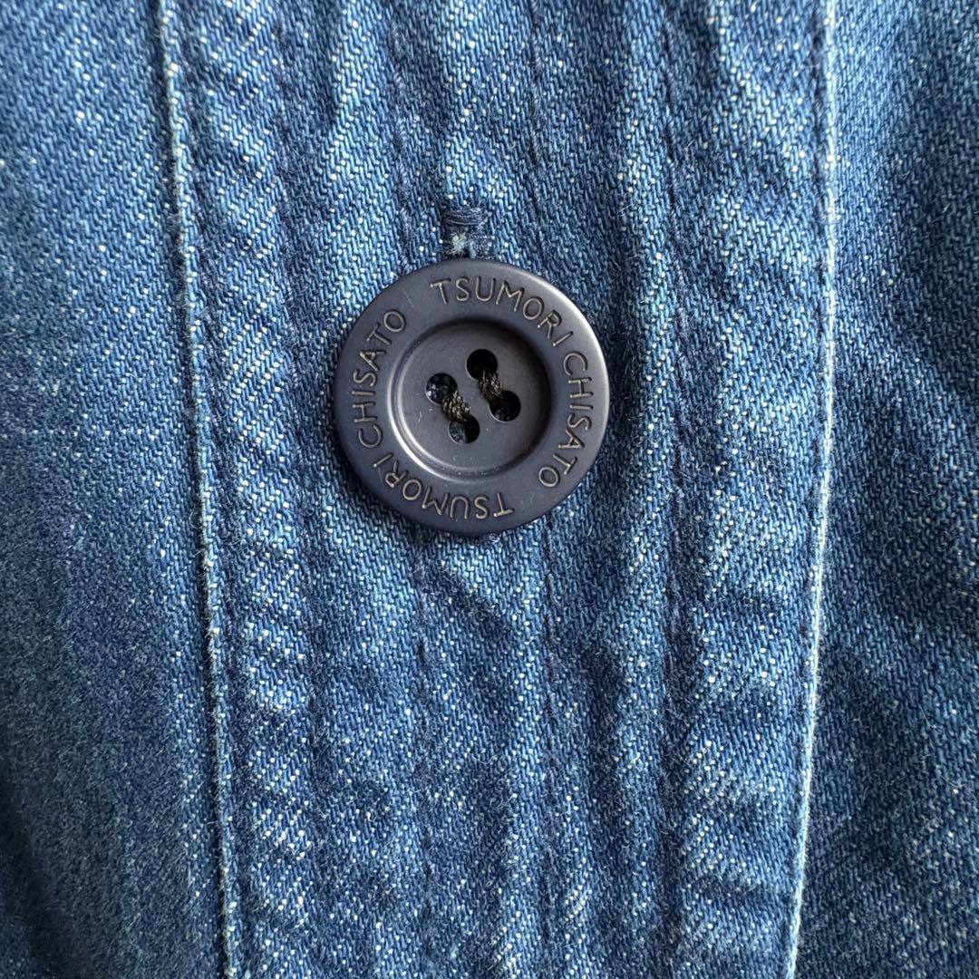 TSUMORI CHISATO ツモリチサト　デニムロングコート　フリーサイズ