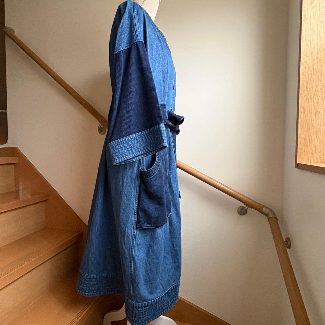 TSUMORI CHISATO ツモリチサト　デニムロングコート　フリーサイズ
