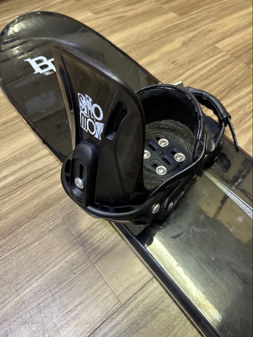 スノーボード ATLANTIS151cm ビンディングSALOMON S/M