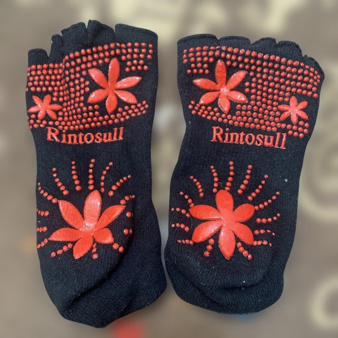 早い者勝ちリントスル　lava 着圧ピラティスウェアセットLサイズ　靴下2足付き