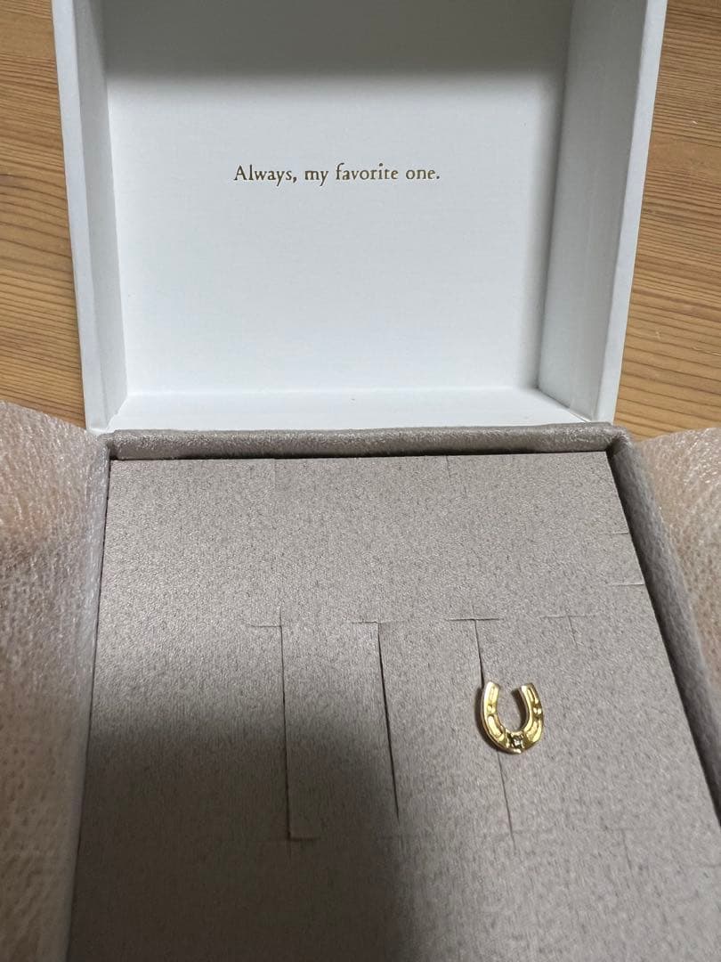 ete ピアス ホースシュー 蹄鉄 （片耳用）