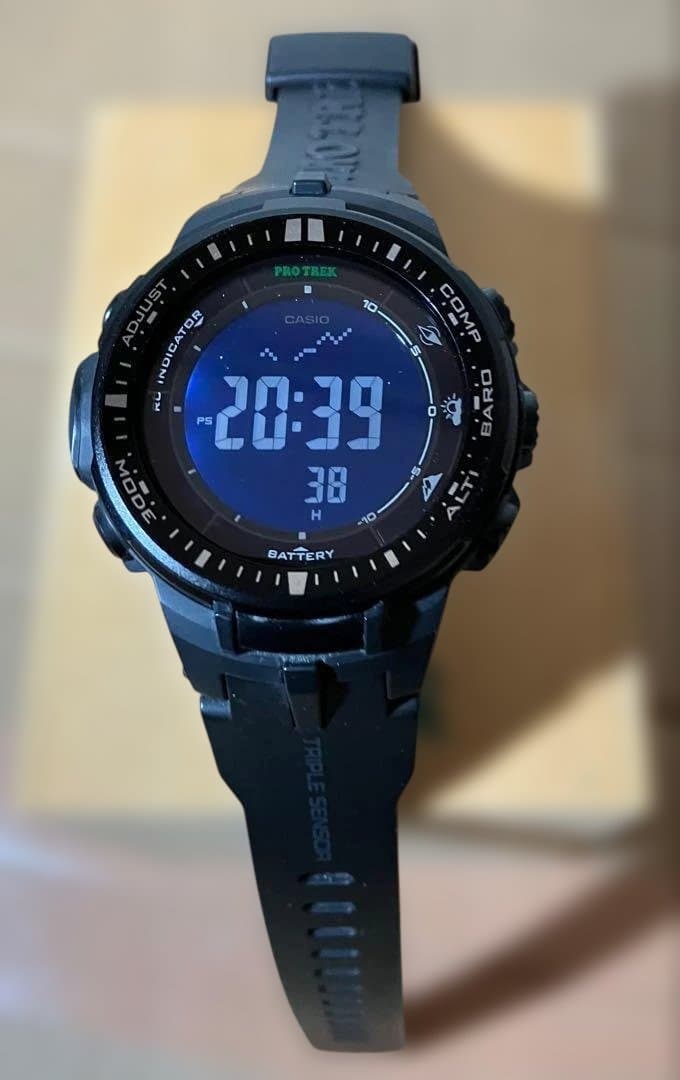 CASIO PROTREK PRW3000 3414 ブラック