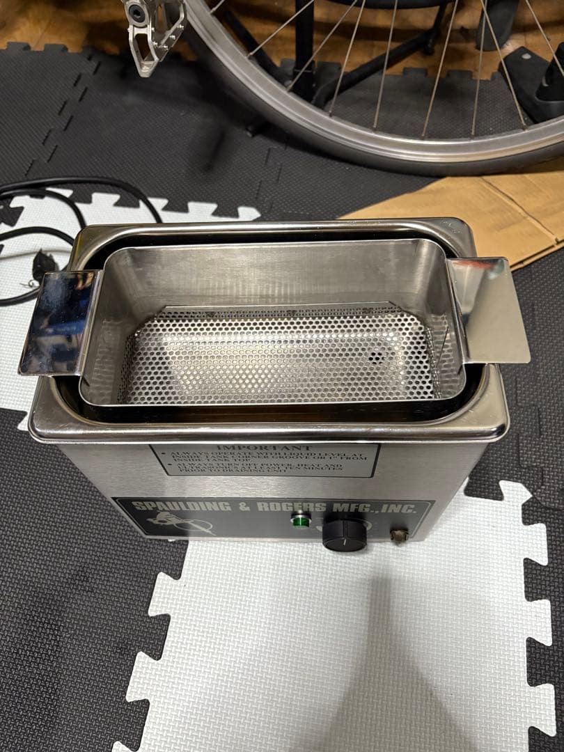 メガネ・老眼鏡 SPAULDING & ROGERS ultrasonic cleaner