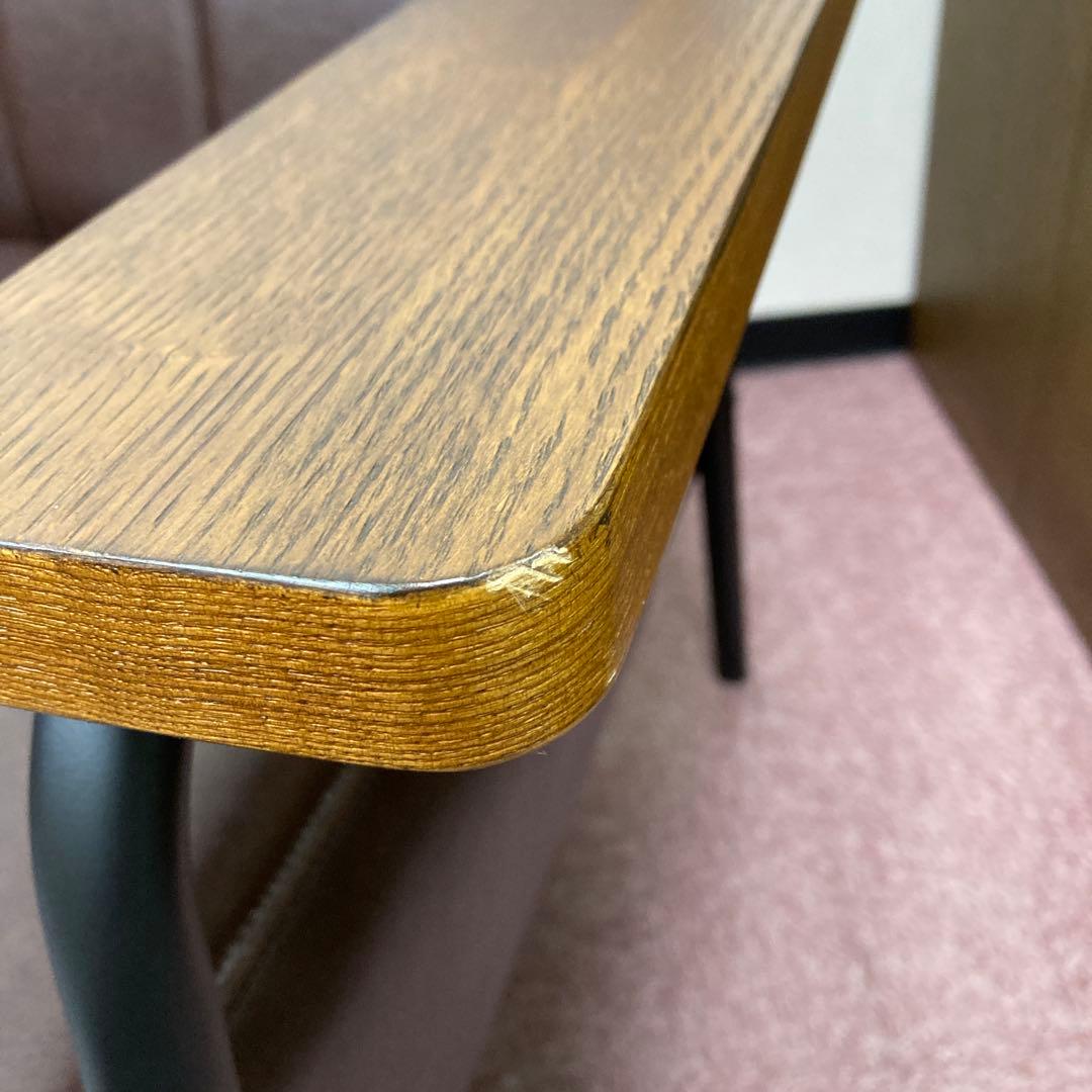 傷・汚れに強い合成皮革 1人用ソファ (Nシールド ステイン2KD DBR)