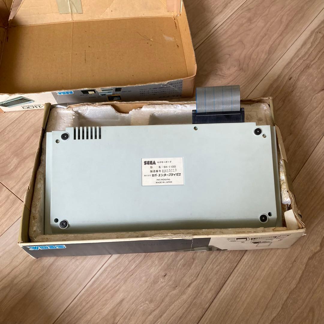 ⭐️sega sk-1100　セガ　キーボード　カセット？B-２１付き