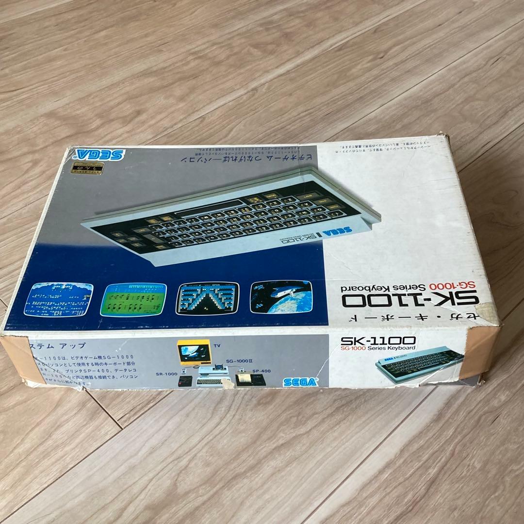 ⭐️sega sk-1100　セガ　キーボード　カセット？B-２１付き