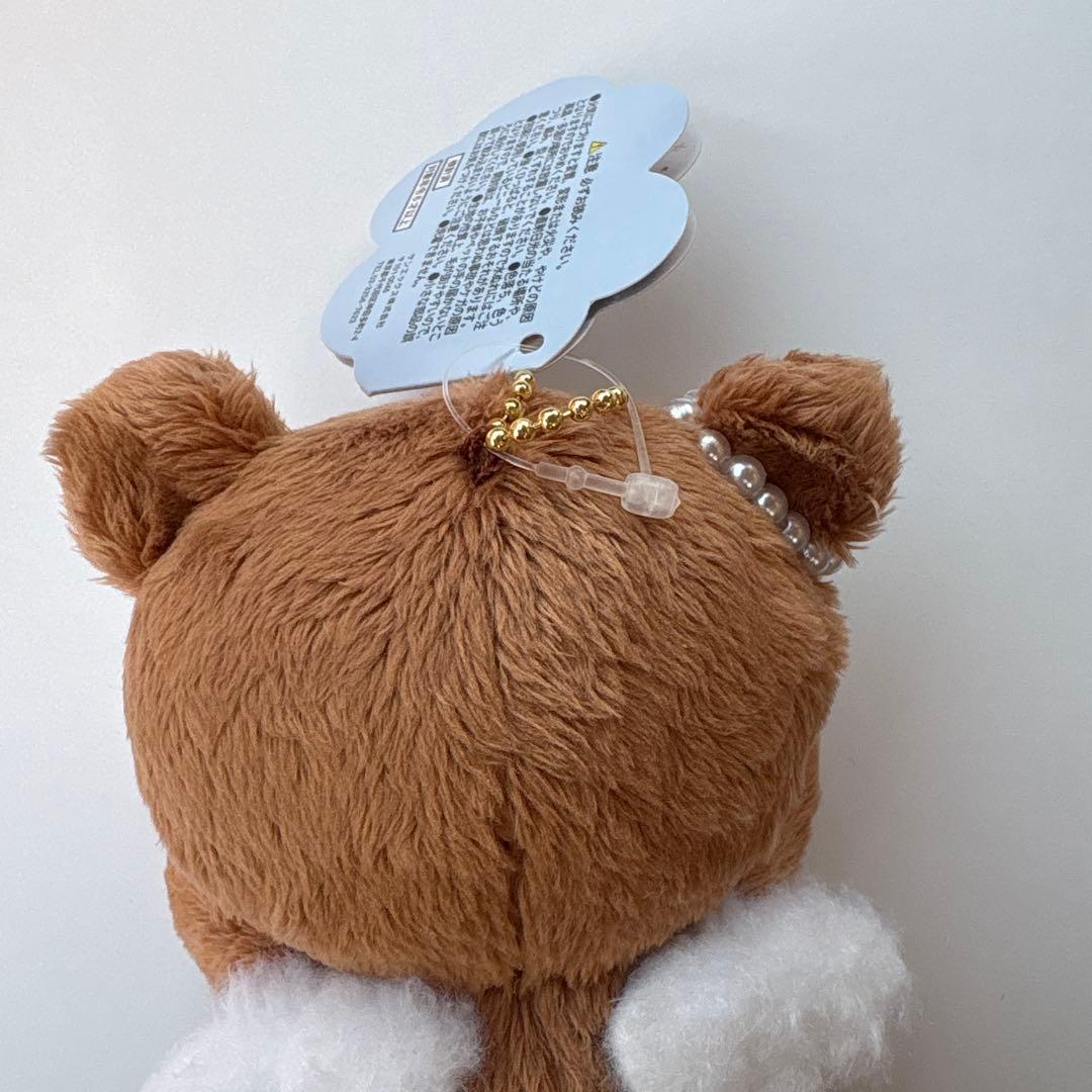 リラックマ　コリコグのふんわり天使　チャイロイコグマ　ぶらさげぬいぐるみ