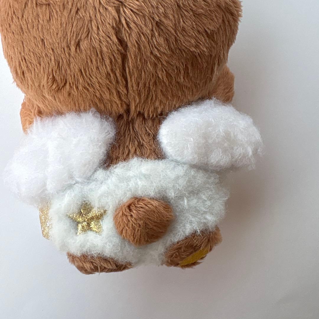 リラックマ　コリコグのふんわり天使　チャイロイコグマ　ぶらさげぬいぐるみ