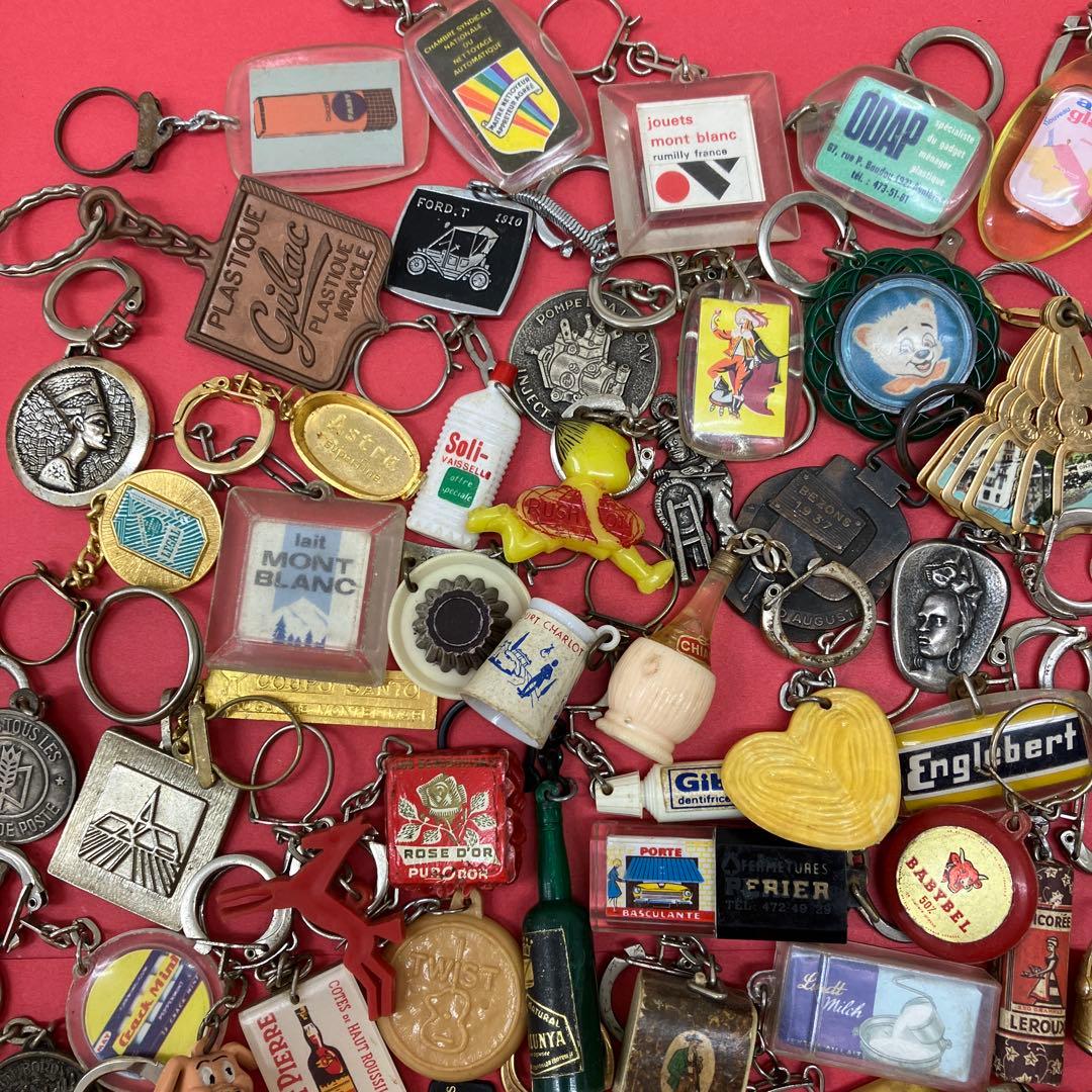 フランス雑貨★フレンチキーホルダー大量100個セット①★フレンチパブ