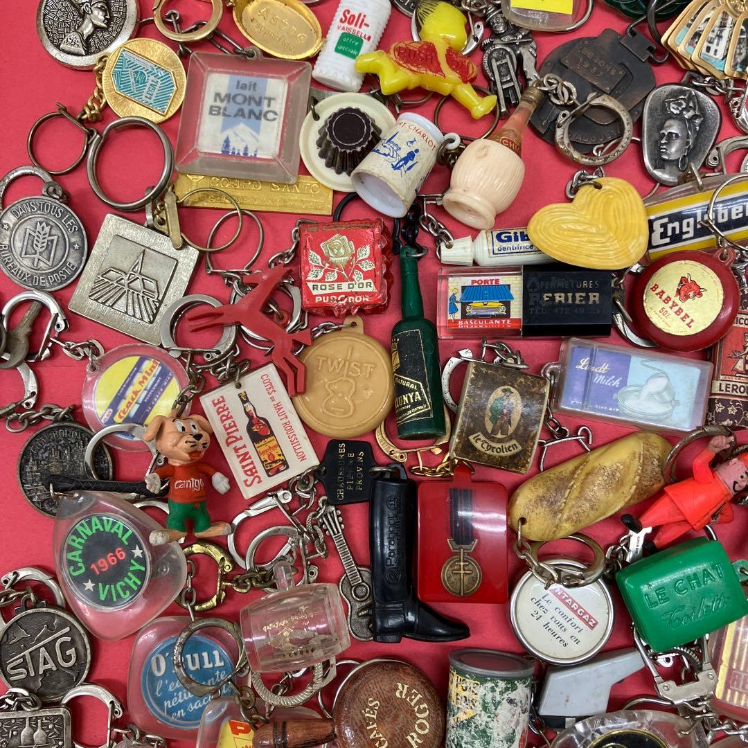 フランス雑貨★フレンチキーホルダー大量100個セット①★フレンチパブ