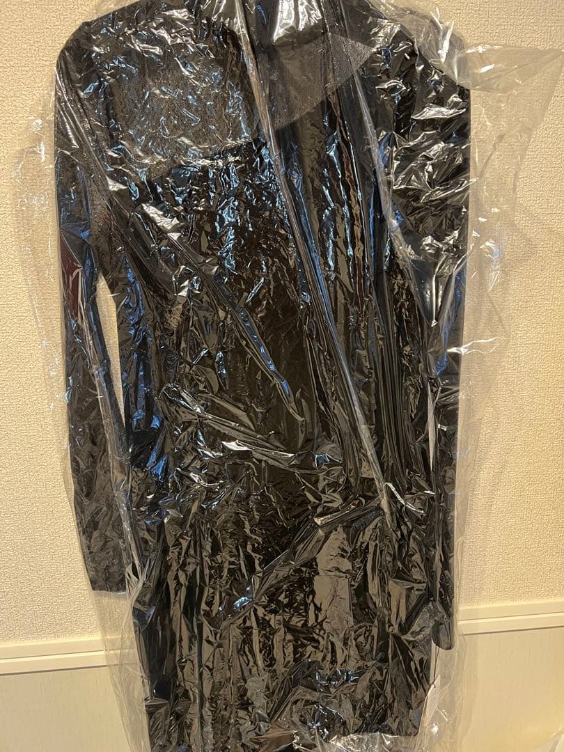 即日発送 今季 anuans シアーコンビタイトワンピース アニュアンス