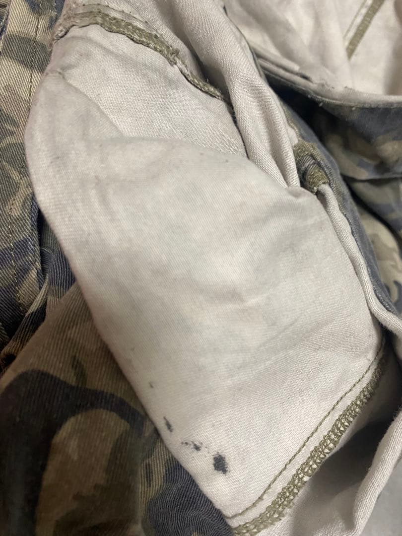 【Open Yy】CAMO ROLLED WAIST CARGO PANTS