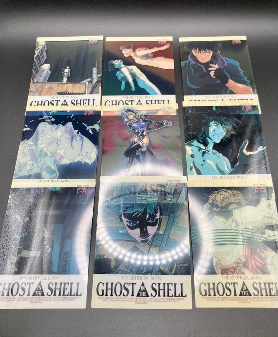アマダ 攻殻機動隊 GHOST IN THE SHELL クリアカード9種