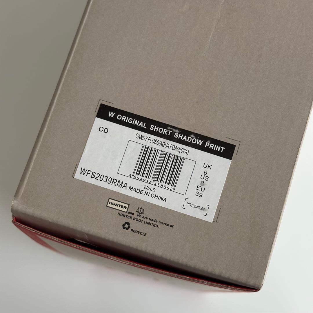 【新品未使用】HUNTER レインブーツ