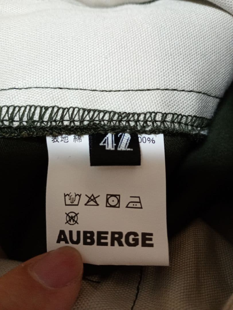新品未使用 AUBERGE db Ex LUCHA dark olive 42