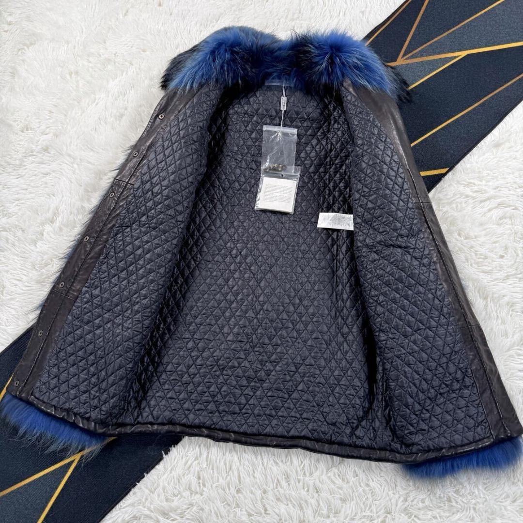 スポーツマックス コート ラムレザー L 毛並み◎なめし柔らか AA201