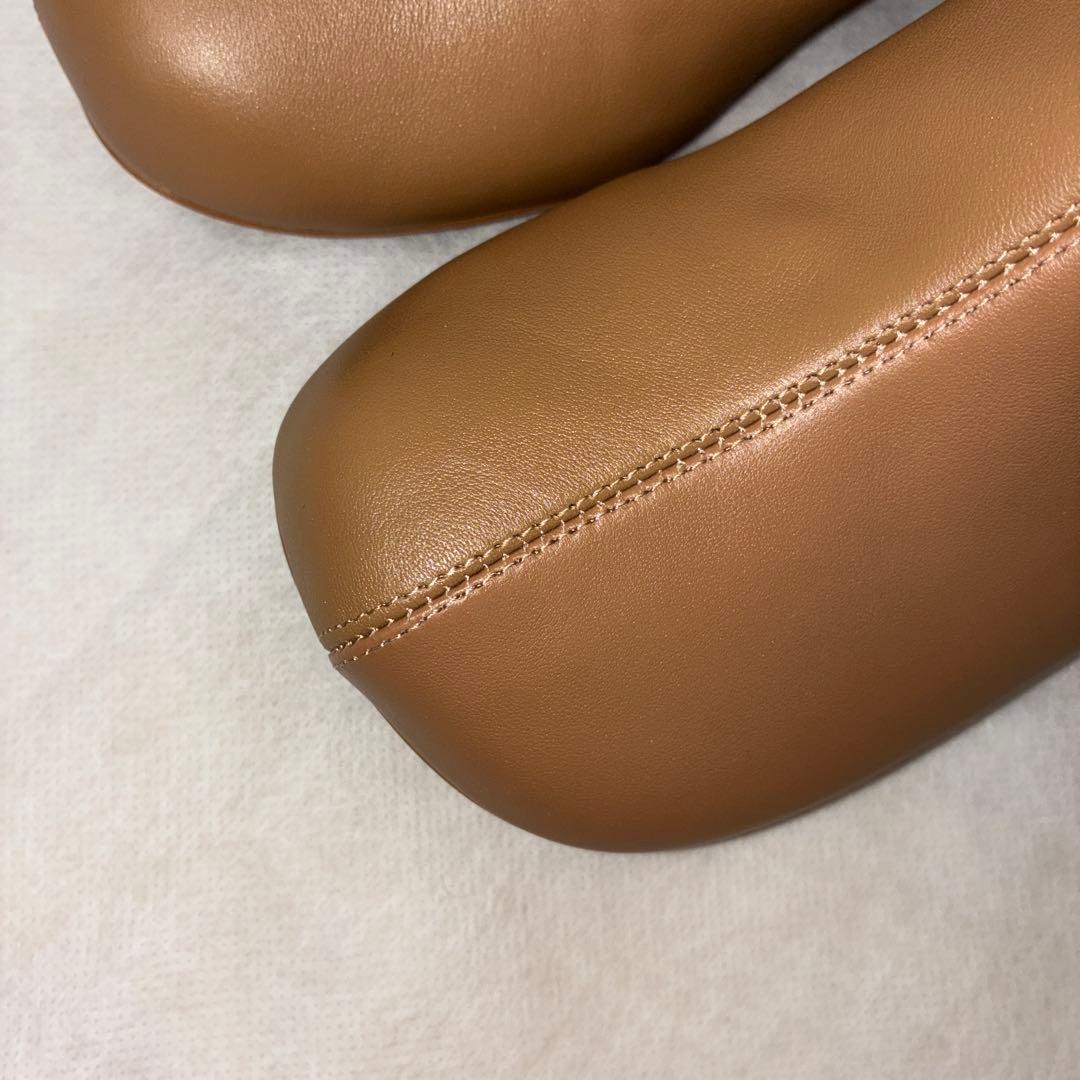 美品SLOBE IENA スクエアトゥショートブーツ