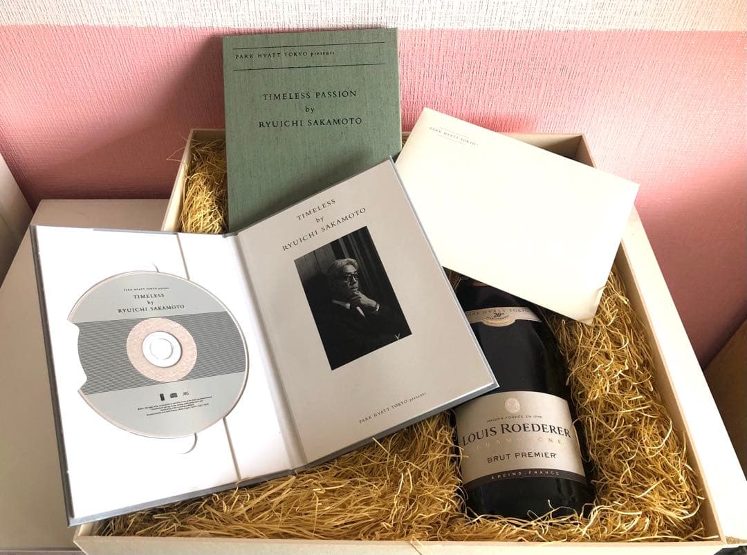 坂本龍一　Timeless Passion ワインボトル空　タイムレスパッション