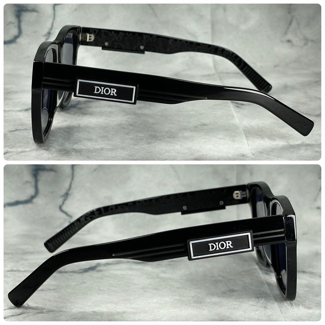美品✨ Dior レクタンギュラー サングラス ブラック