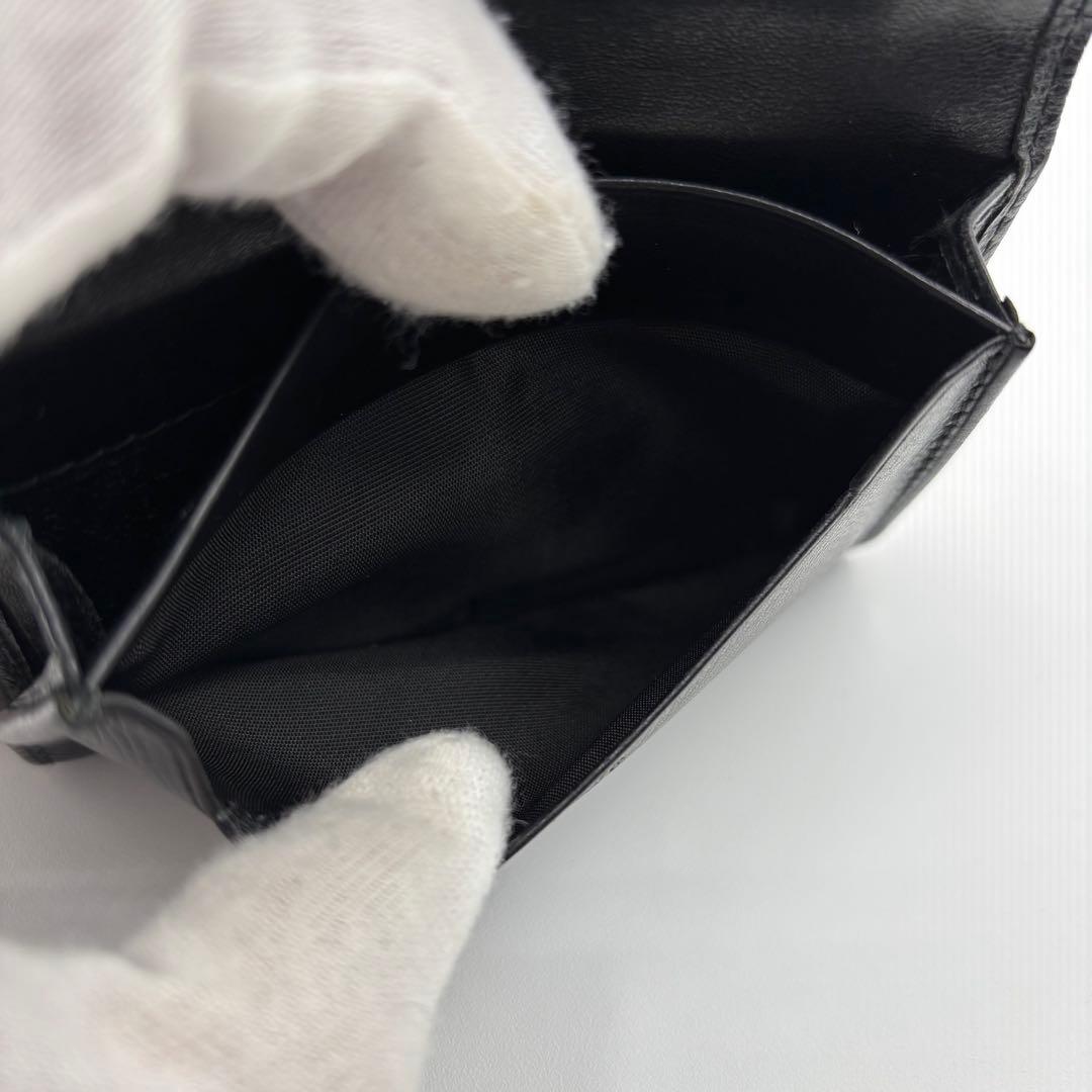 LOEWE ロエベ アナグラム カードケース 名刺入れ レザー ブラック 美品