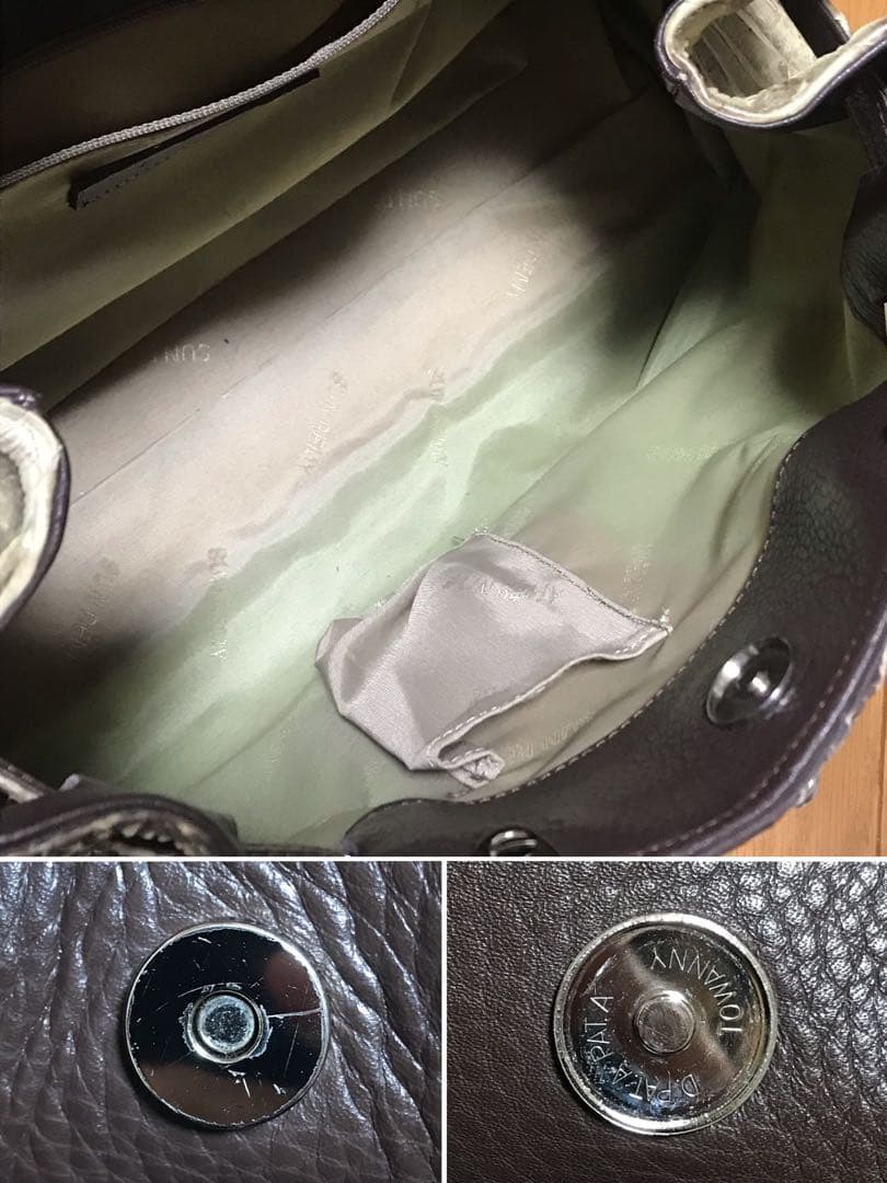 サンレミー　バッグ　高級パイソン