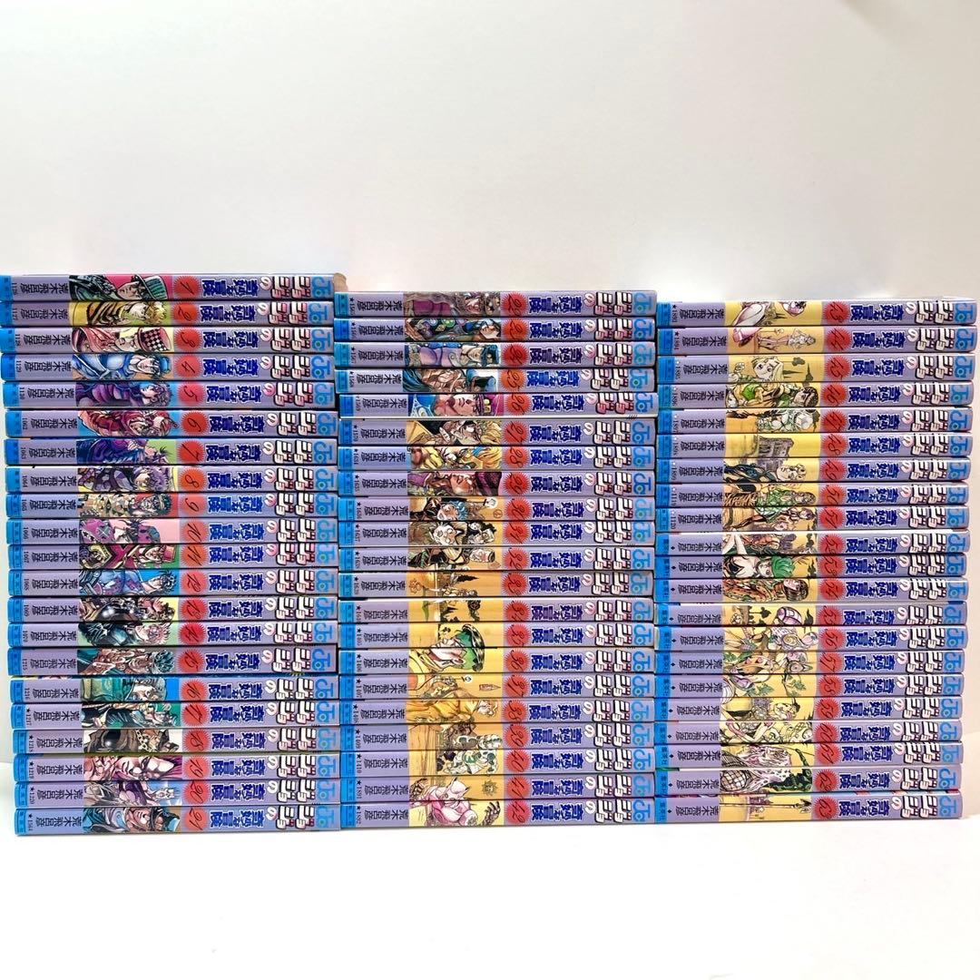 【全巻初版】ジョジョの奇妙な冒険　全巻セット　1〜5部　全63巻