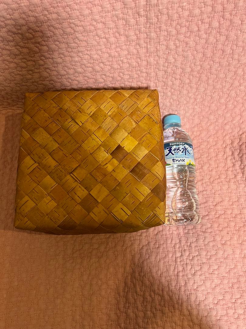 白樺　蓋付き箱　新品未使用