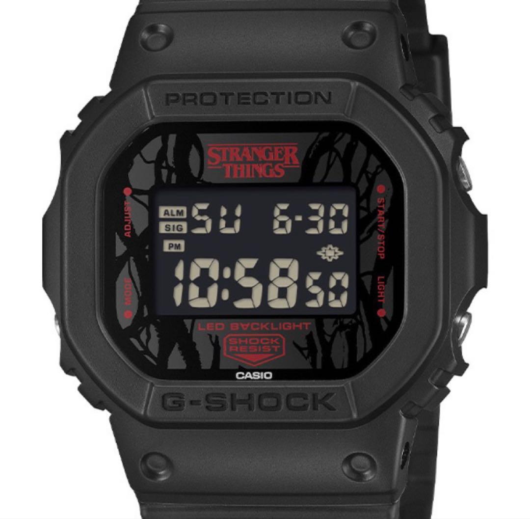 CASIO Stranger Things DW-5600STT-1JR 新品