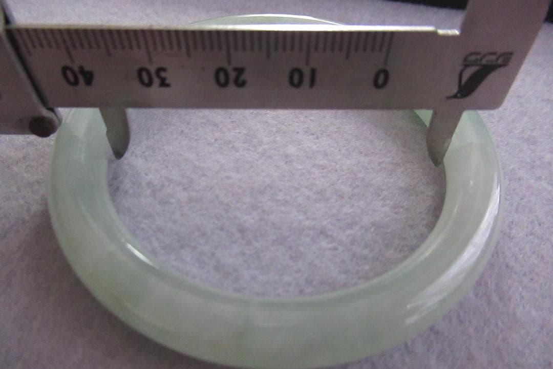 天然正規翡翠 緑色 バングル