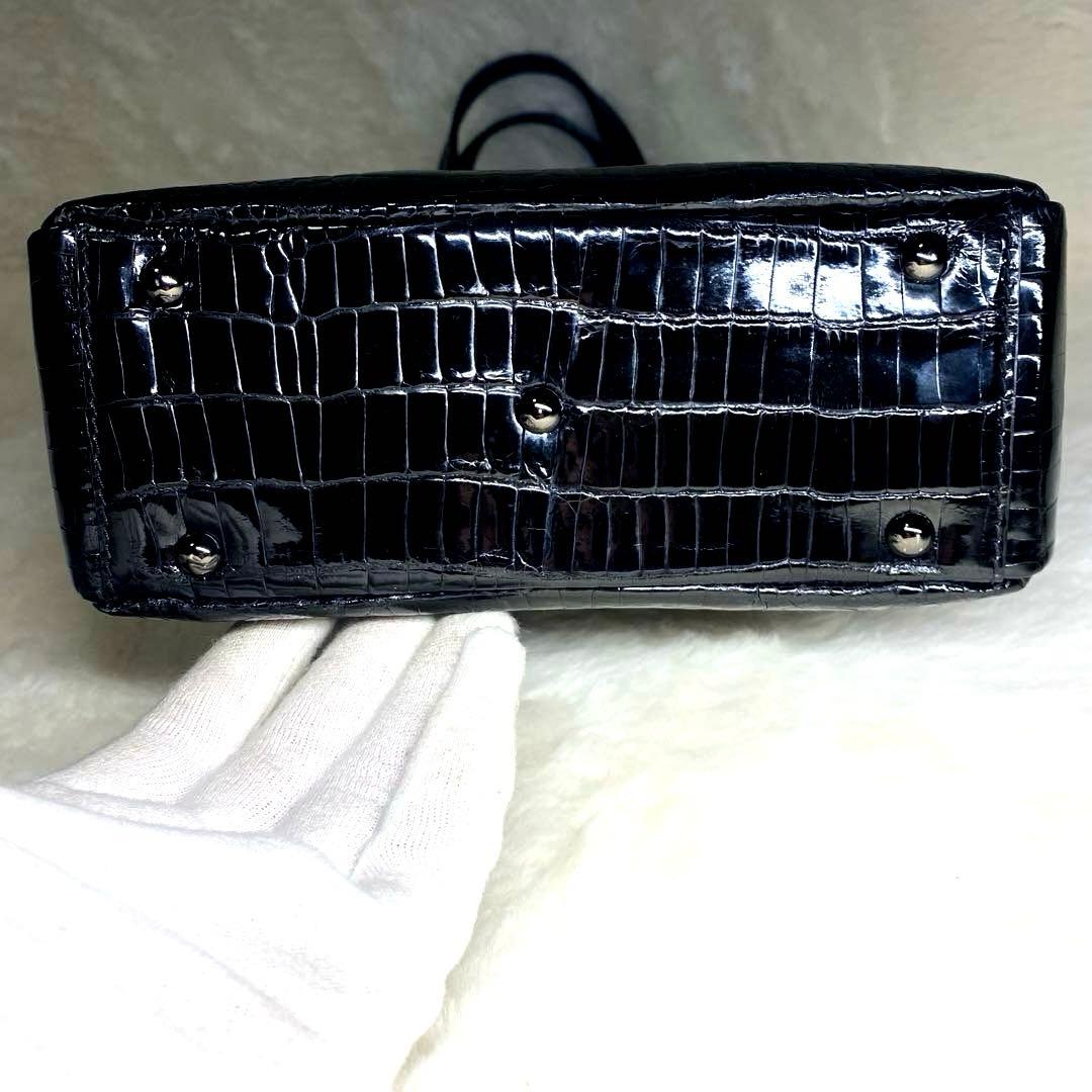 【アガパンサス】✨極美品✨高級　ポロサス　ハンドバッグマット　スエード