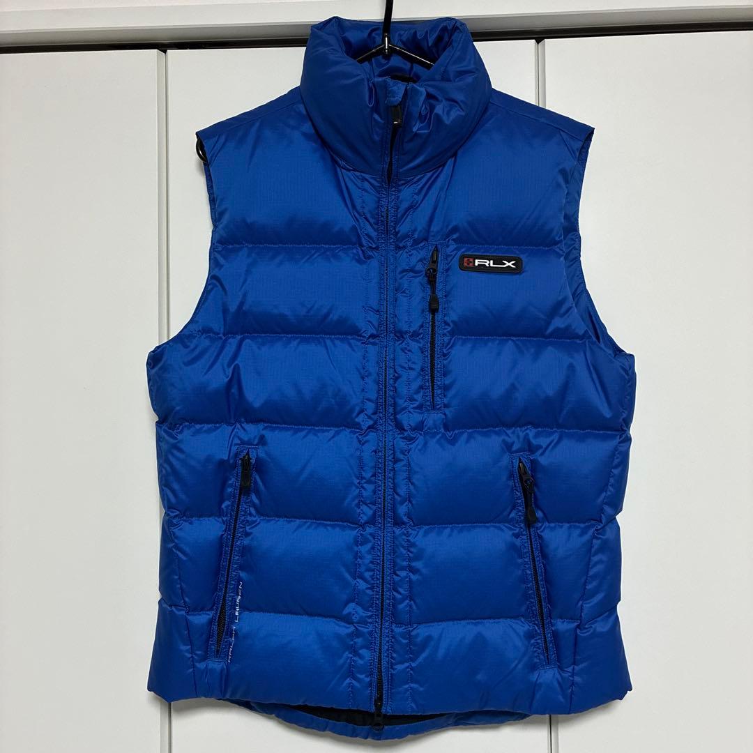 RLX 青 ダウンベスト