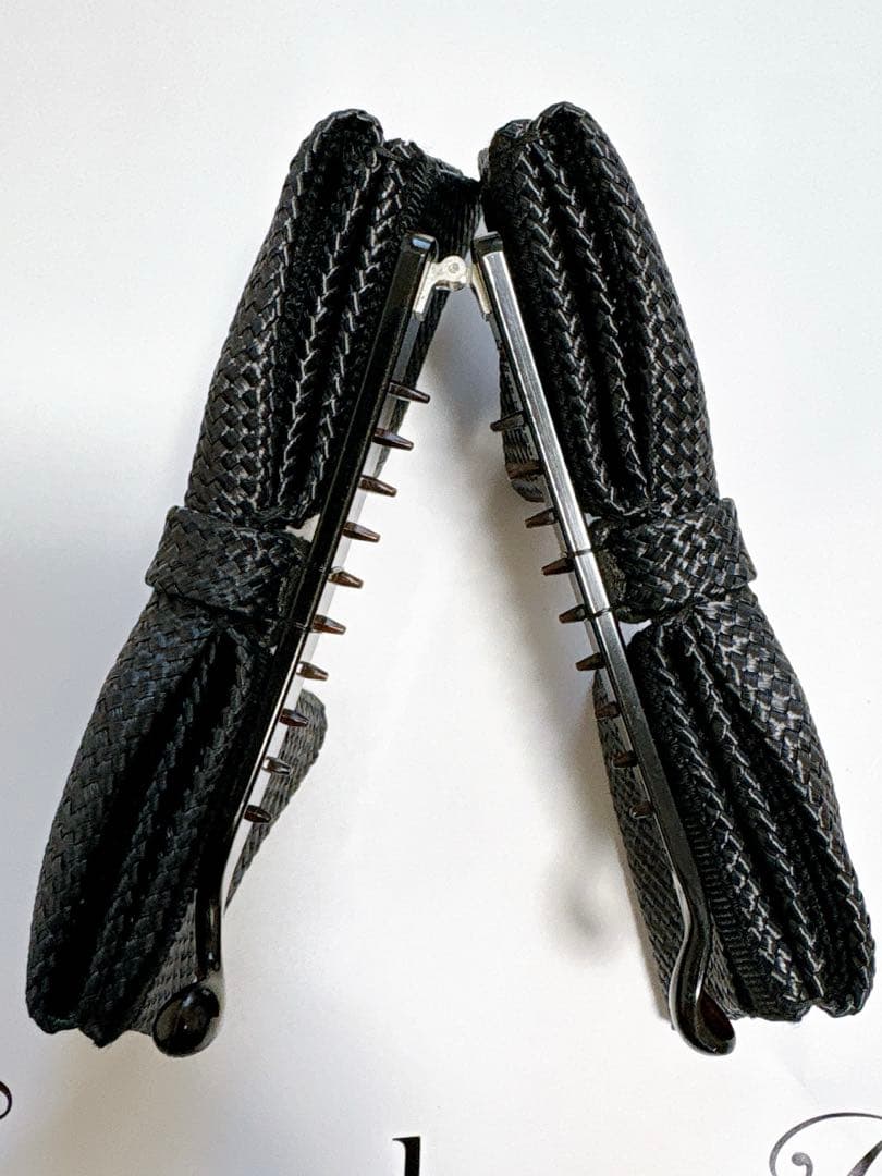 【新品】Complex Bizコンプレックスビズ ブラック リボンバナナクリップ