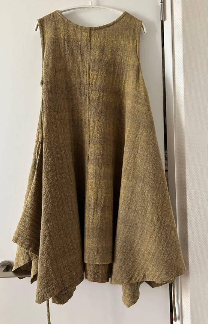 うさとの服　八角形ロングチュニック　ノースリーブ