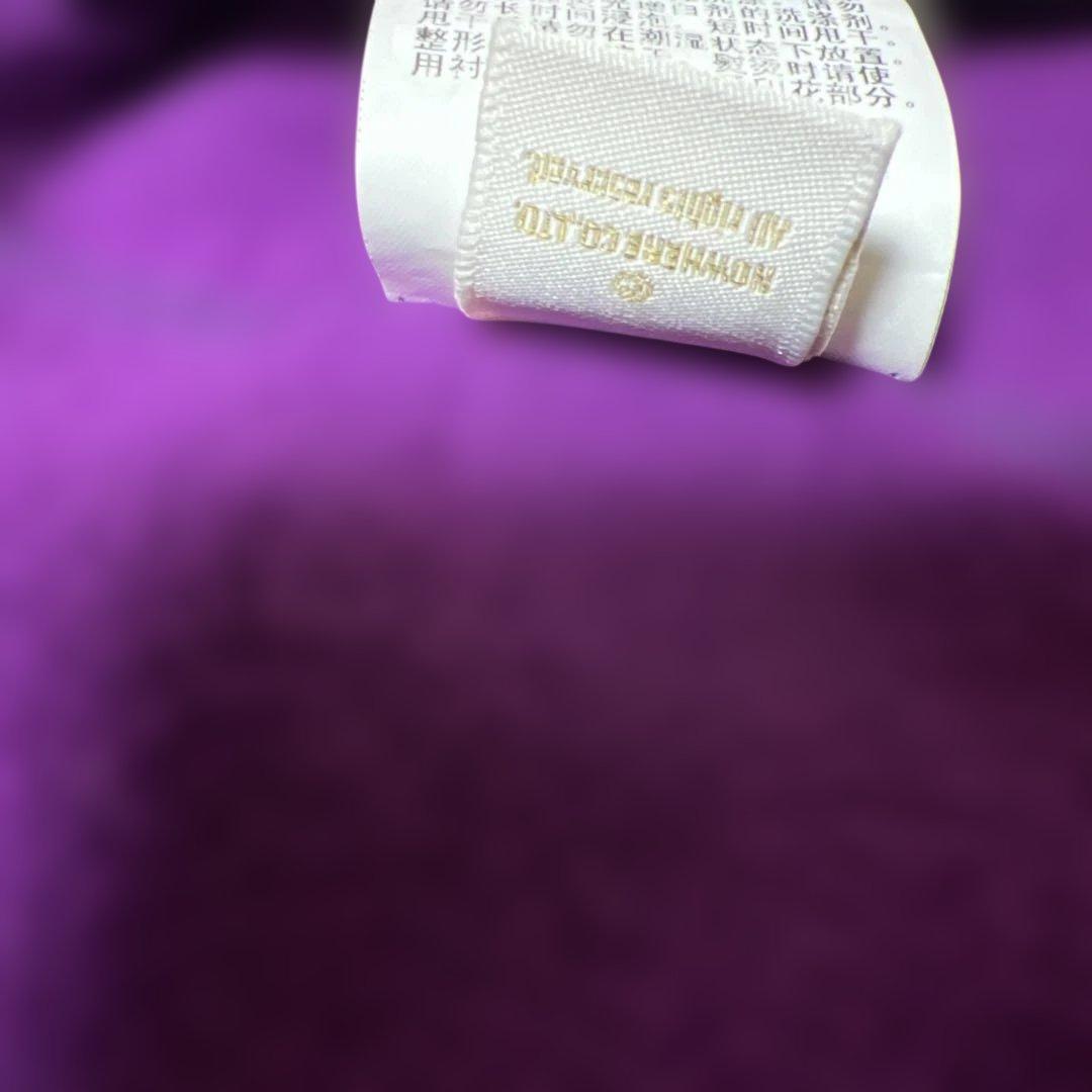 A BATHING APE シャークパーカー　パープル色　Mサイズ　美品