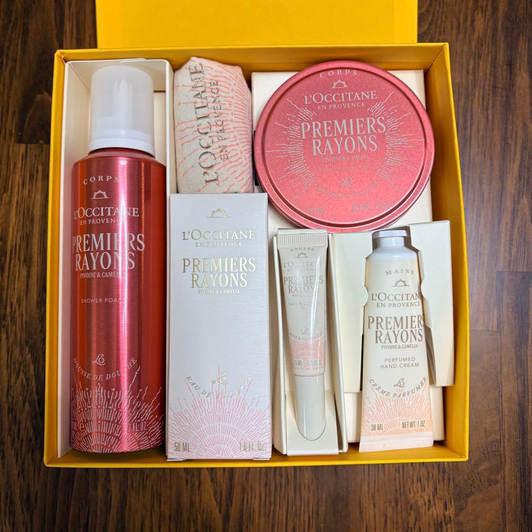 【値下げ中！】ロクシタンプレミエールレイヨンシークレットコンプリート 6点セット