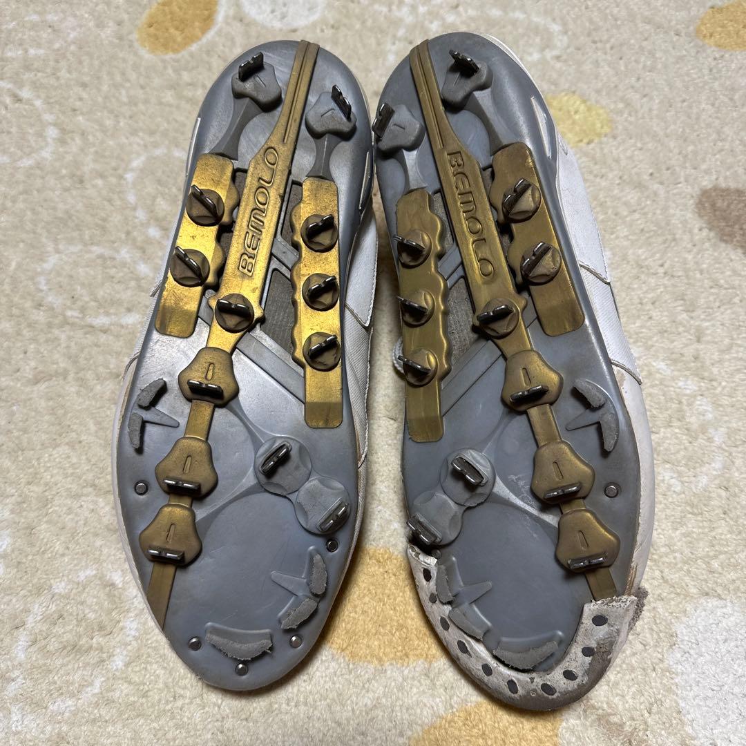 がるエレトロイド ホワイトシューズビモロスパイク27.5㎝