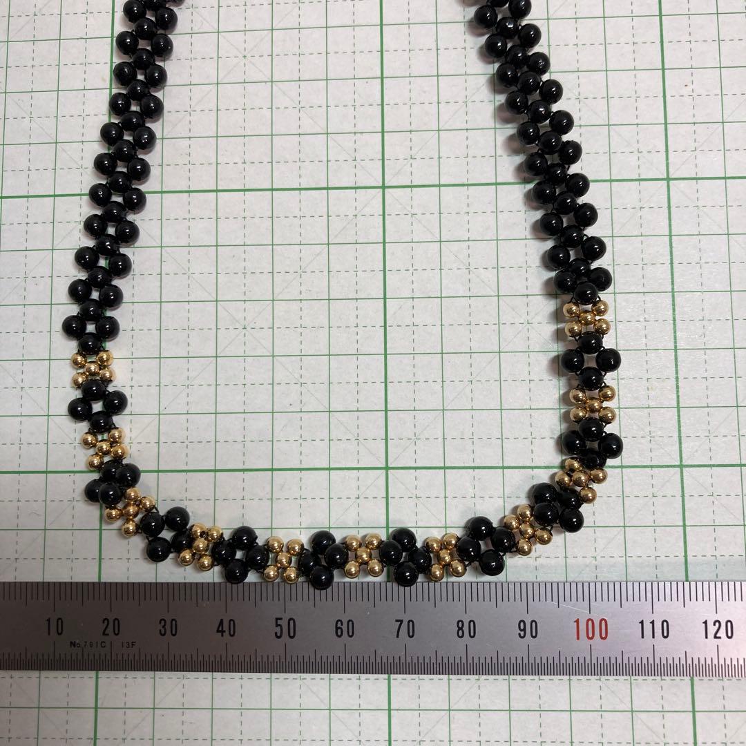 黒珊瑚　14金　ネックレス