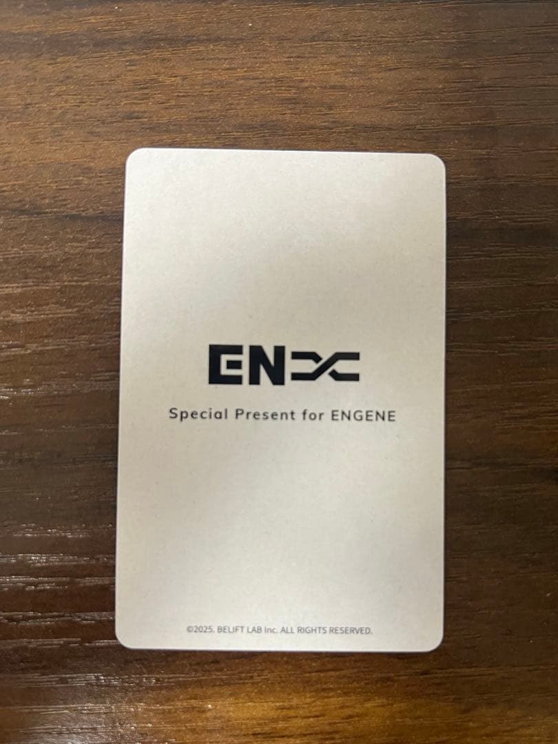 Enhypen fc アンケート　ヒスン　トレカ