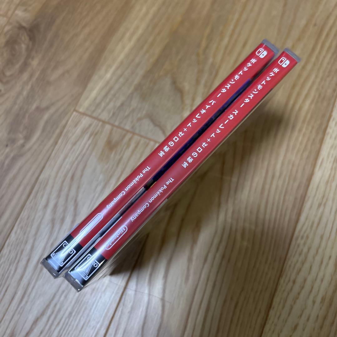 新品 ポケットモンスタースカーレット&バイオレット+ゼロの秘宝 ２本セット